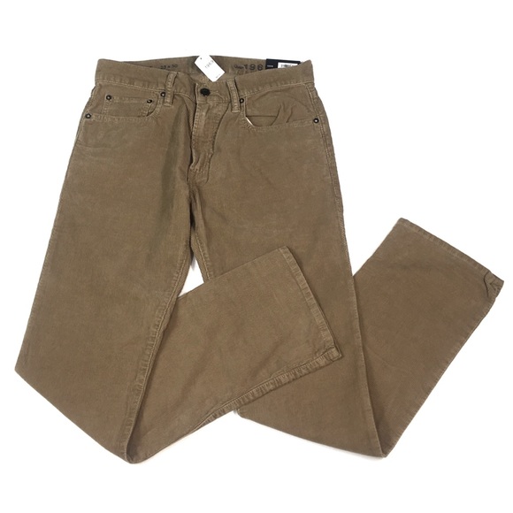 🇺🇸MJ50 NWT Gap Straight Leg Corduroy Pants 29x30